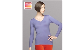 Áo giữ nhiệt nữ cổ tròn HEATTECH Uniqlo của Nhật 